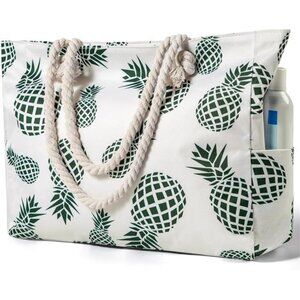 Beach Bag for Women Pineapple